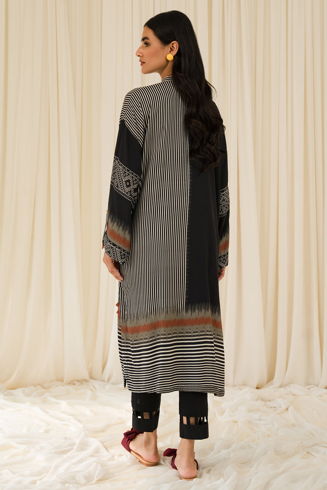 1 Piece - Digital Printed Linen Shirt PB906