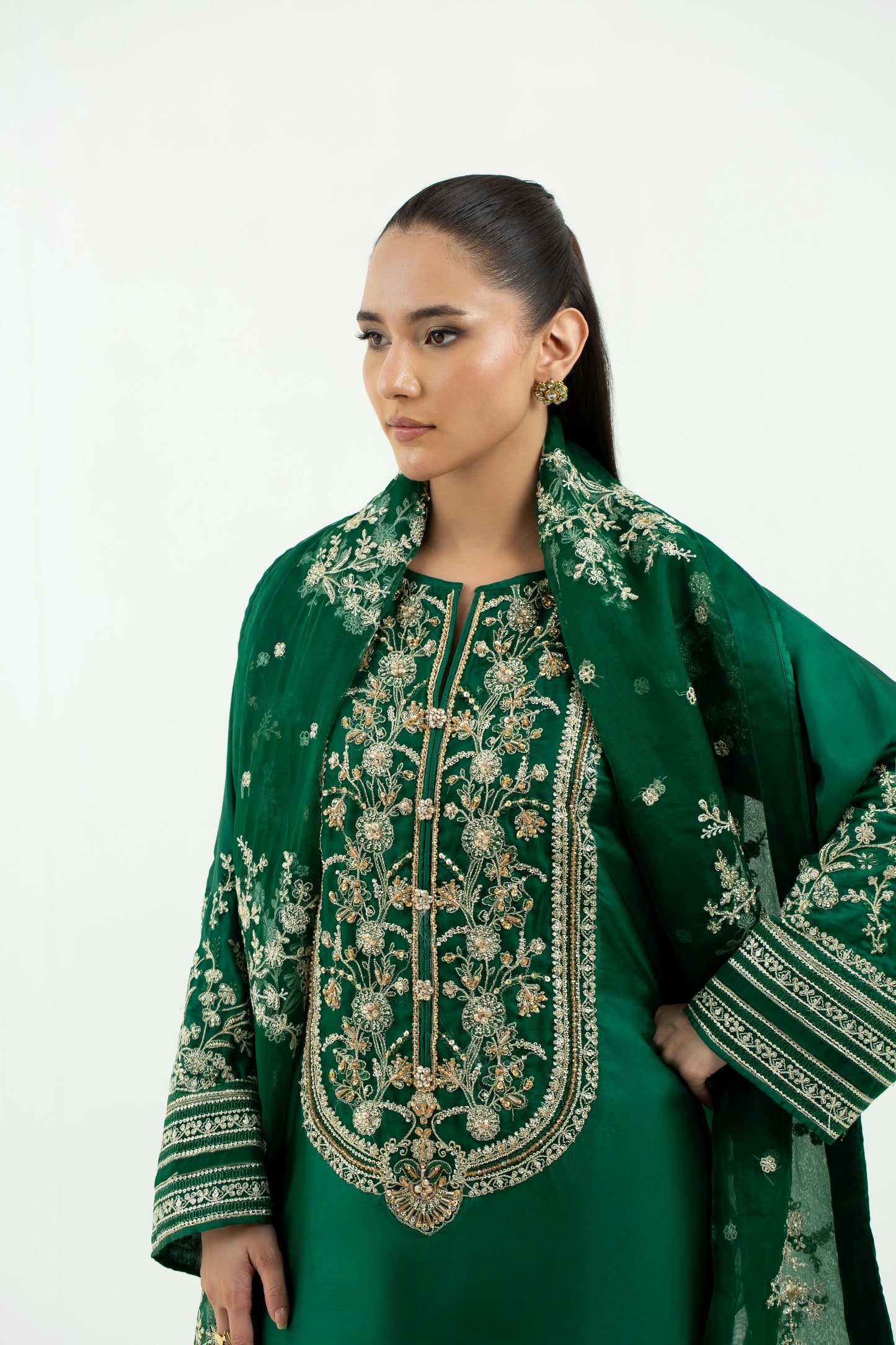 3 Piece - Premium Silk Suit LFP1135