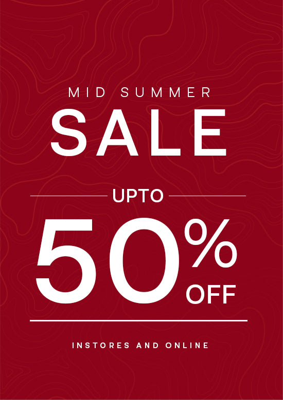 Mid Summer Sale Upto 50% Off in Stores & Online