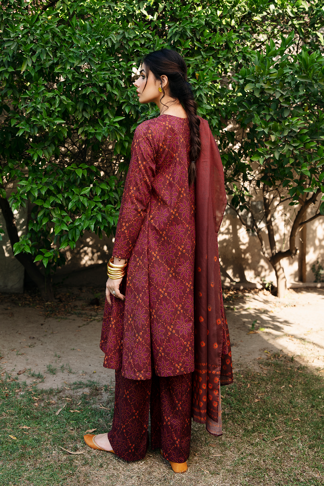 3 Piece - Digital Printed Lawn Suit P1049A