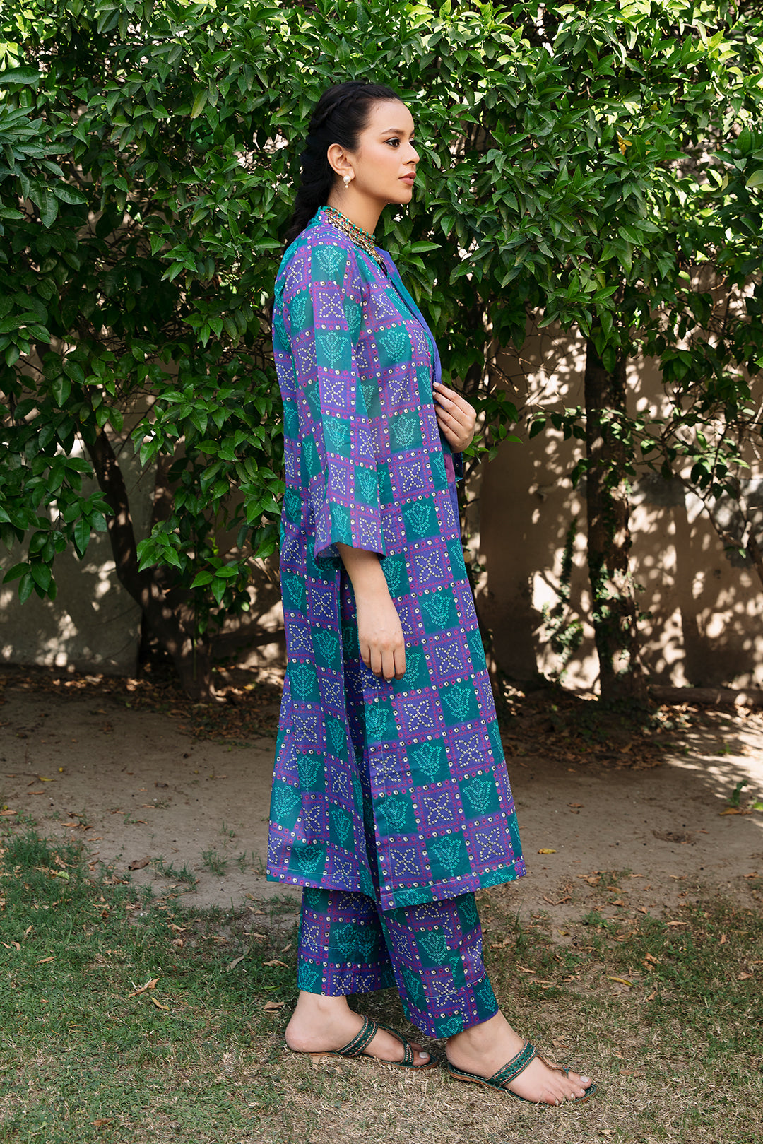 3 Piece - Digital Printed Lawn Suit P1108 (SO)