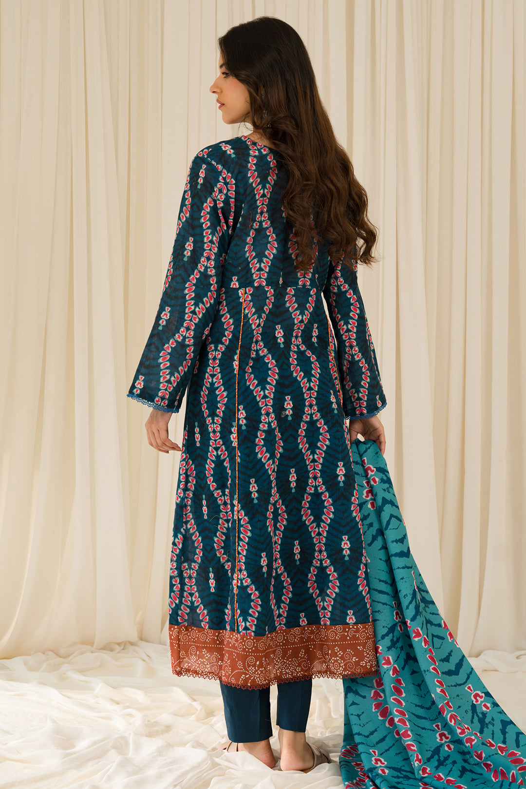 2 Piece - Digital Printed Khaddar Suit U0974 (SO)