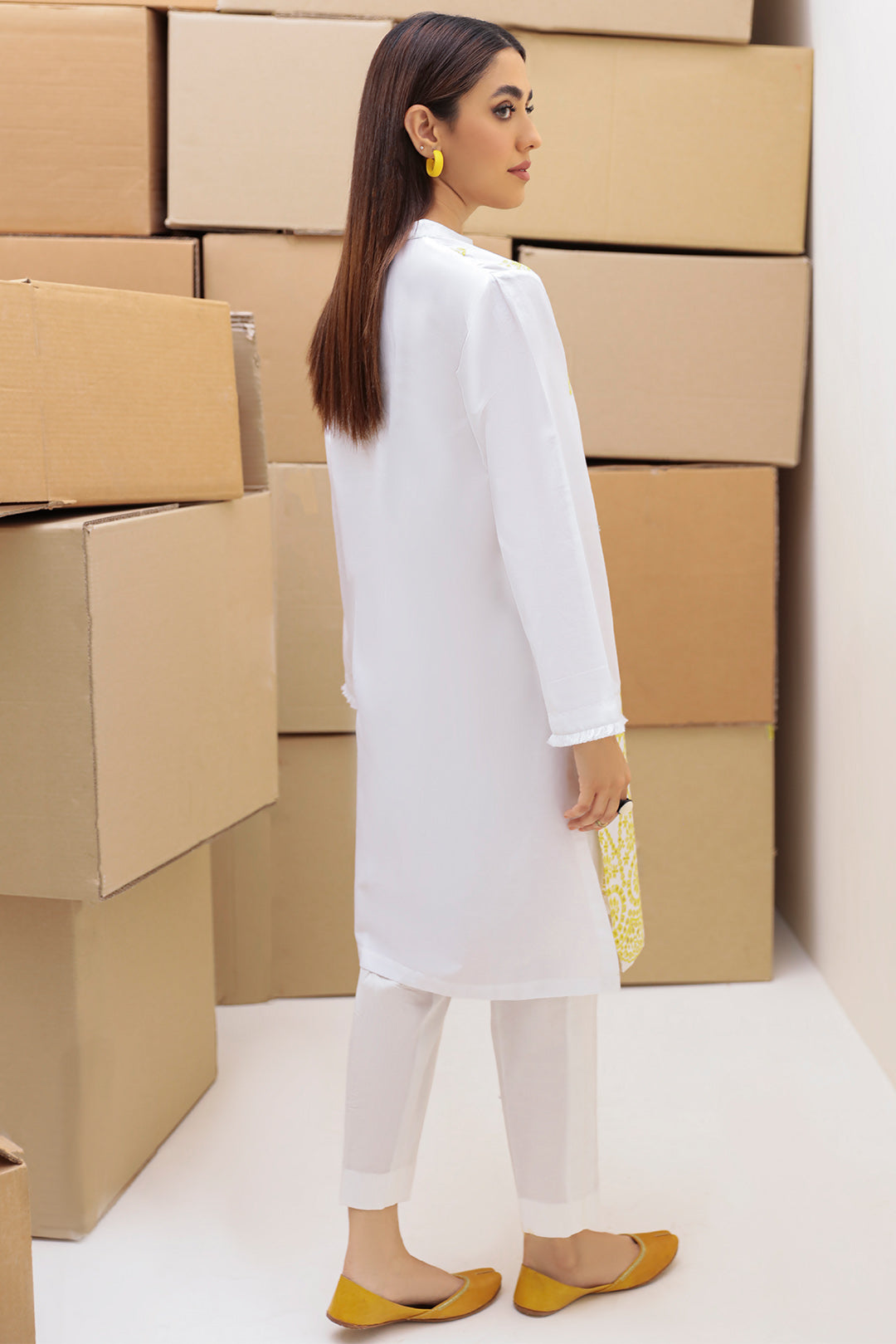 Single Shirt Schiflli Lawn P2094