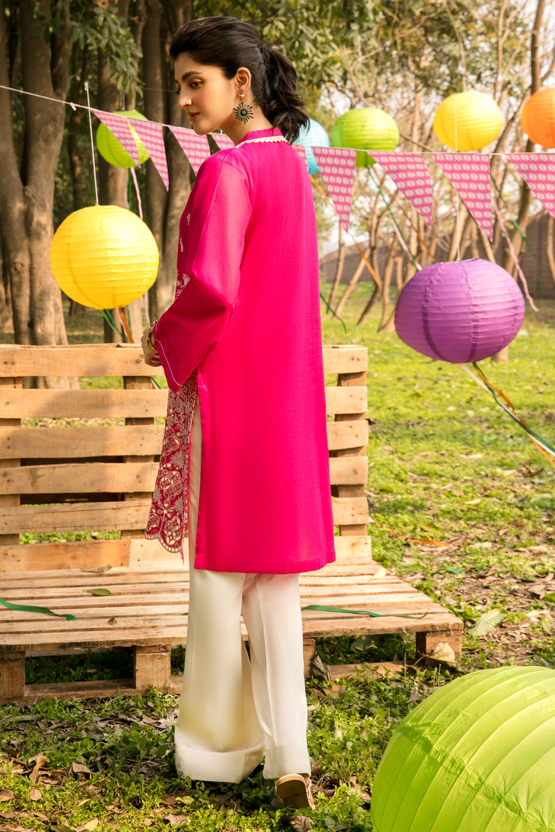 Single Shirt Schiflli Lawn P2296