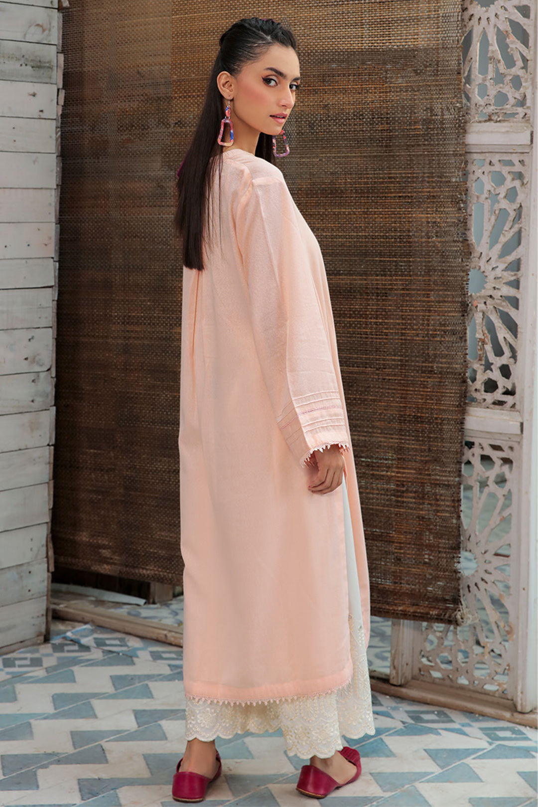 Silk Karandi Shirt P0095