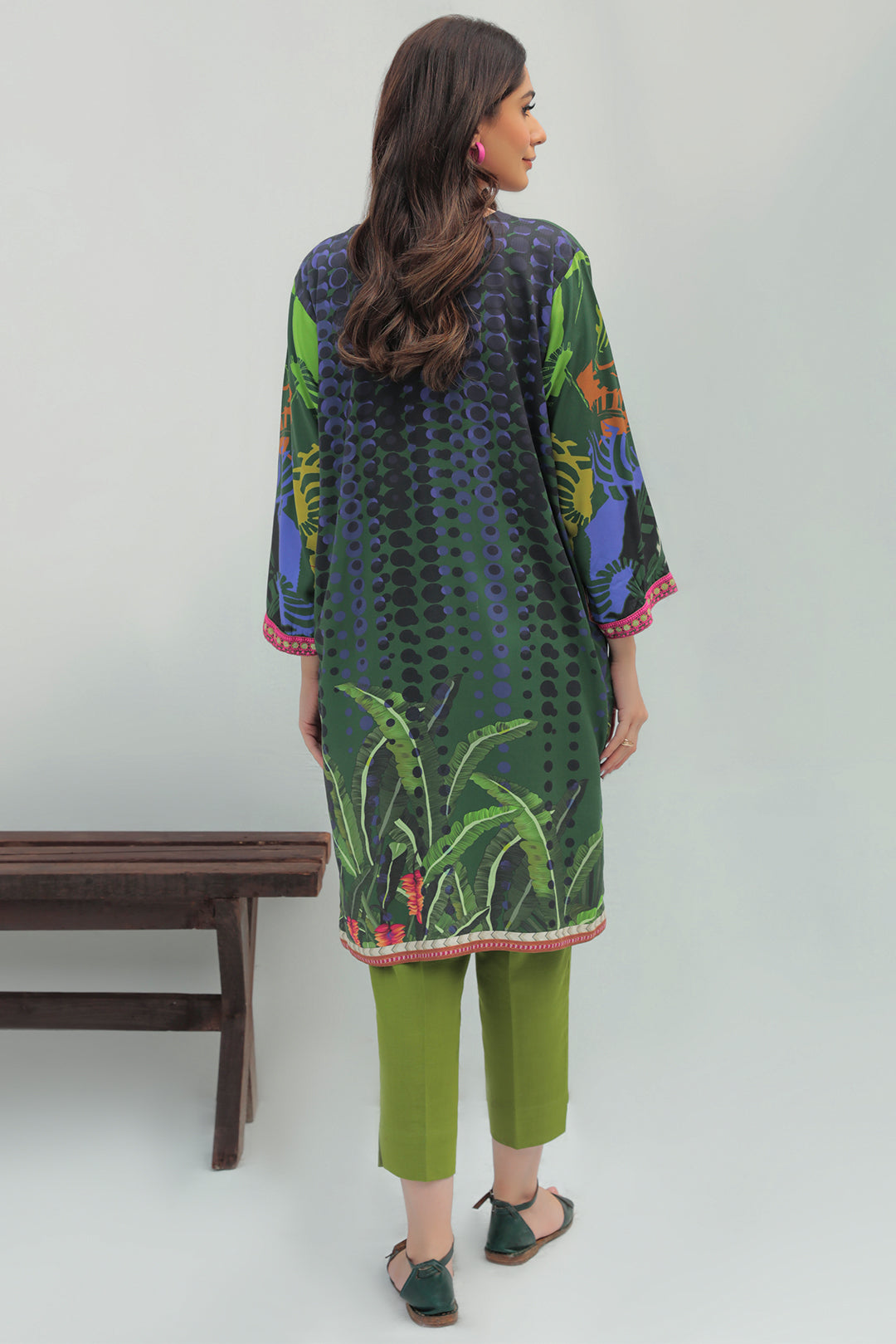 1 Piece - Digital Printed Cotail Shirt P0211