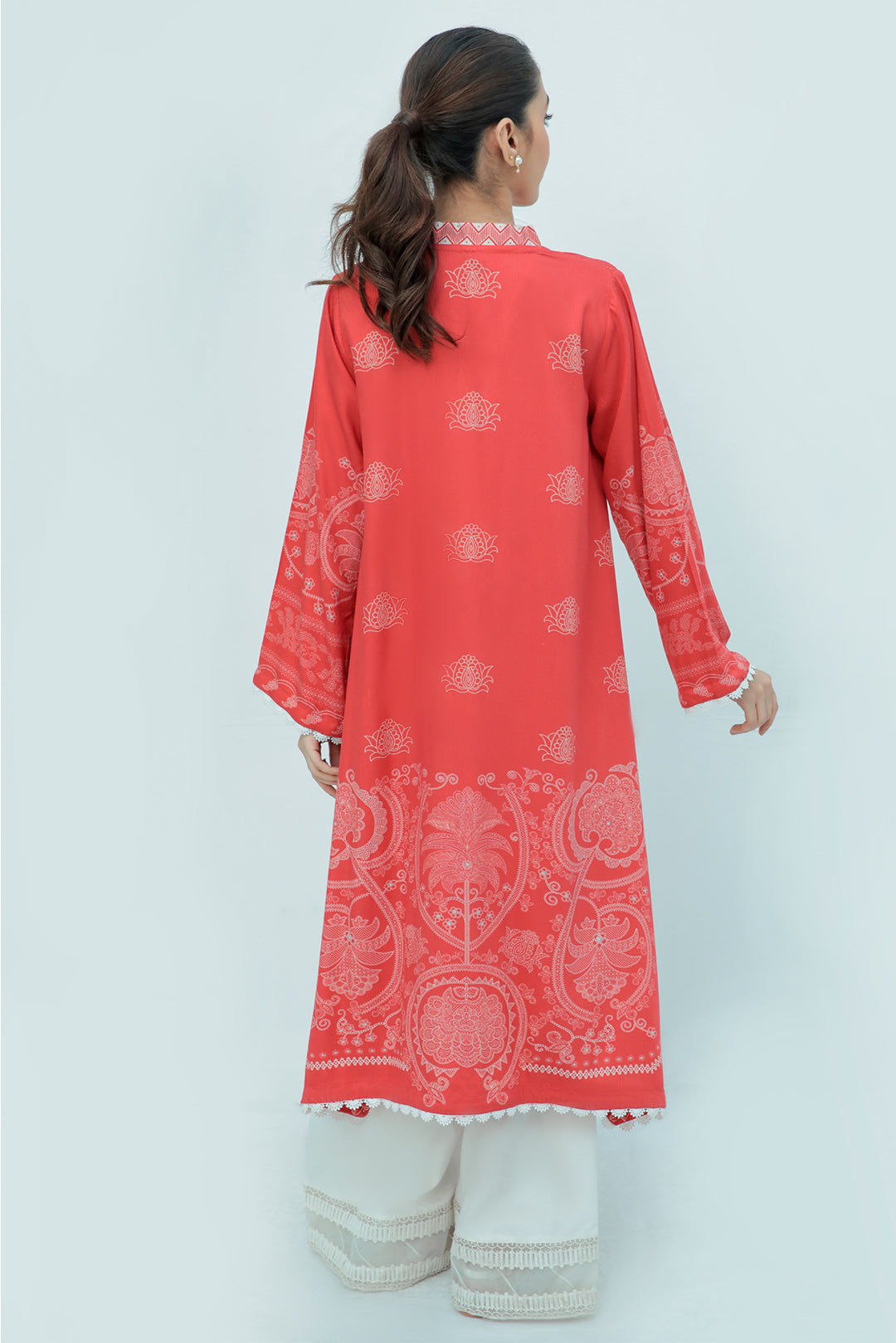 1 Piece - Digital Printed Cotail Shirt P0237A