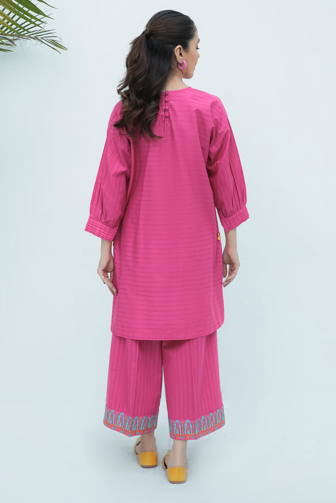 2 Piece - Embroidered Katpana Khaddar Suit P0243