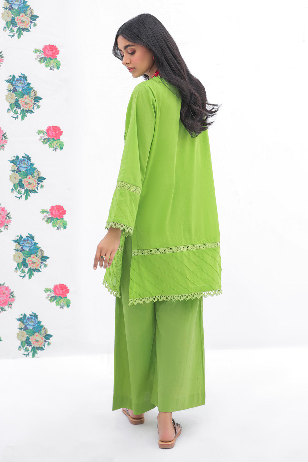 2 Piece - Dyed Lawn Suit P0512