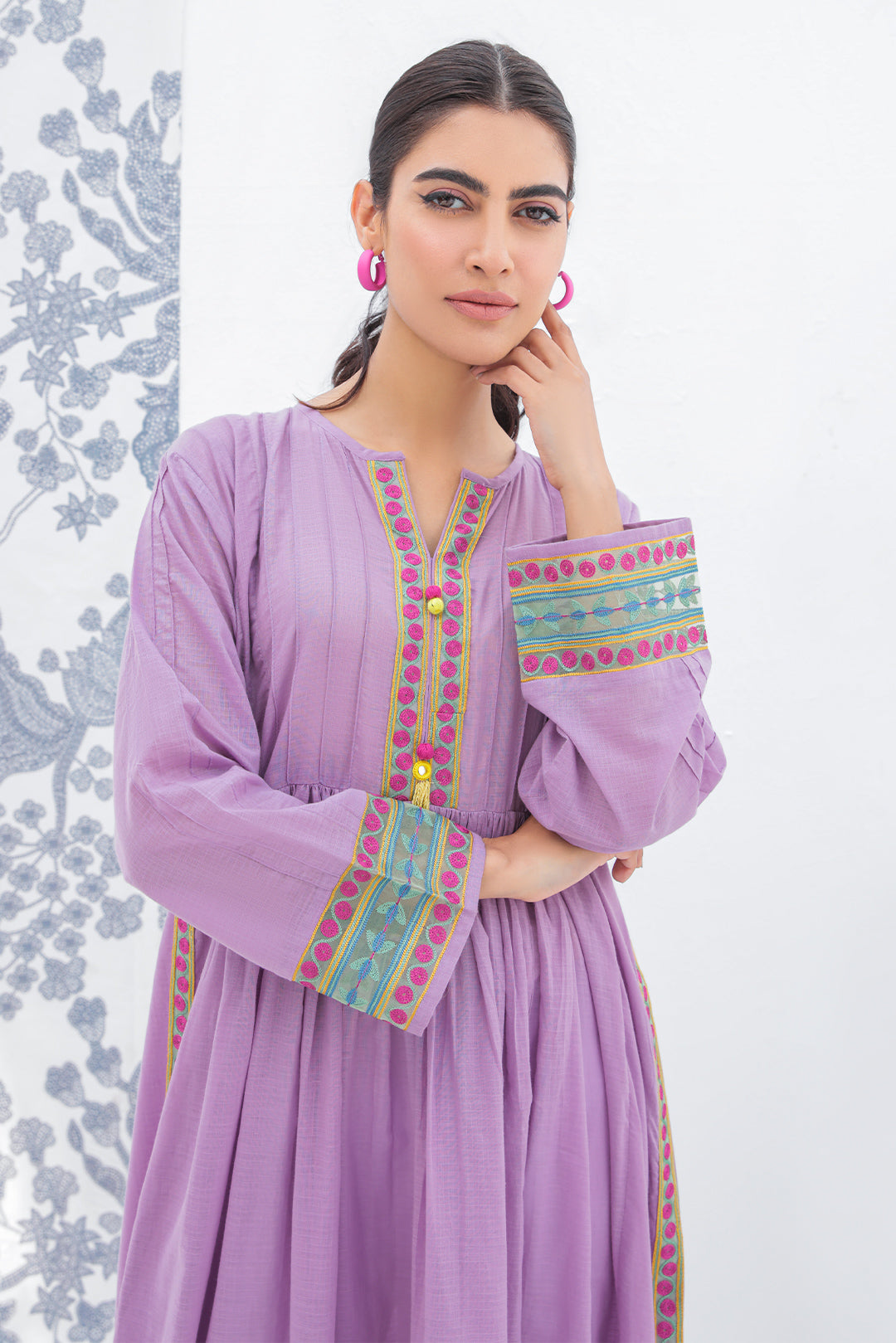 1 Piece - Dyed Lawn Texture Shirt P0623 (SO)