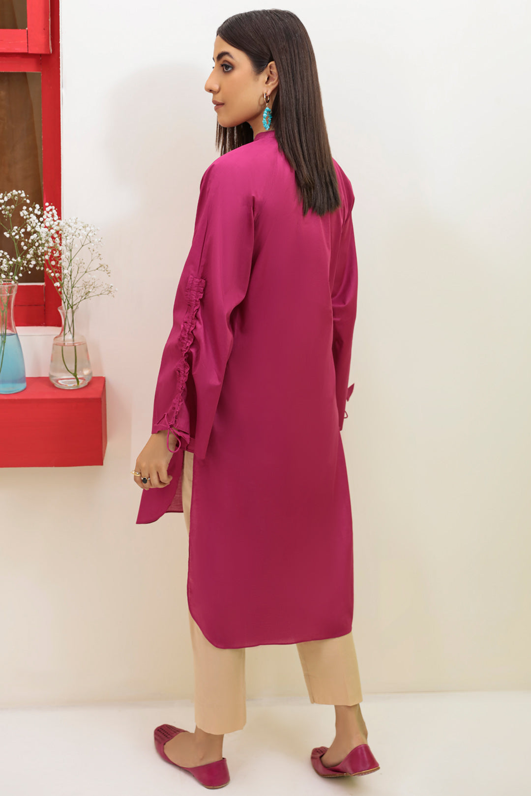 Single Shirt Lawn Dyed P2235