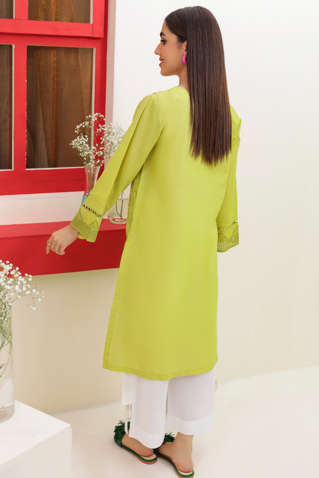 Single Shirt Lawn Chicken Kari P2295