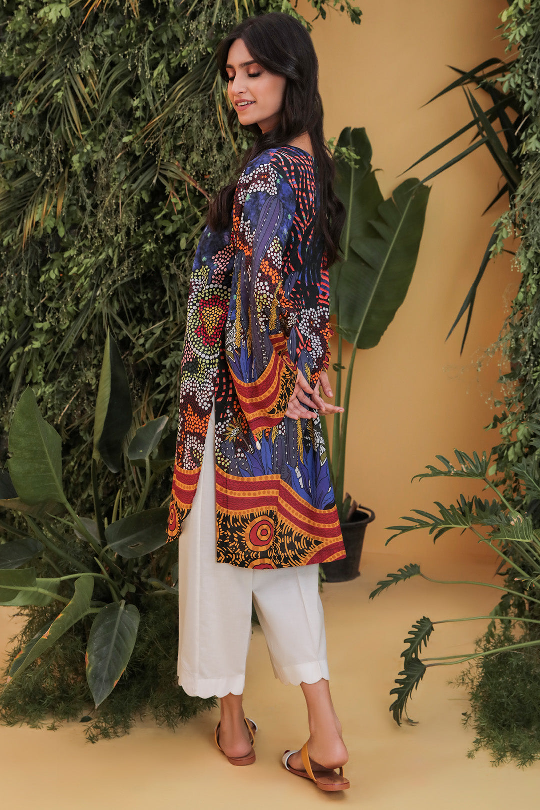 1 Piece Digital Printed Lawn Shirt P2543