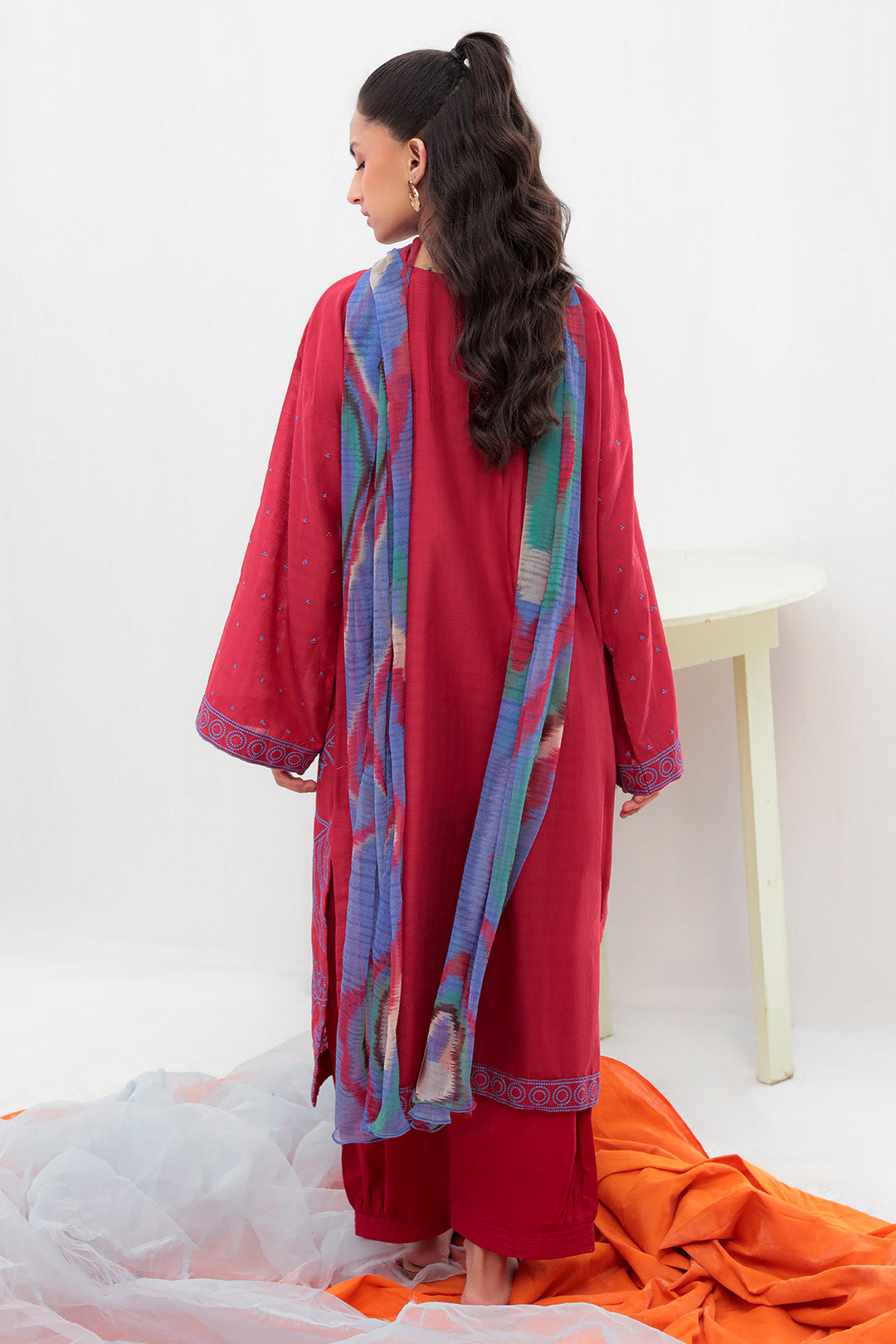 2 Piece - Dyed Embroidered Lawn Suit P2626 (SO)