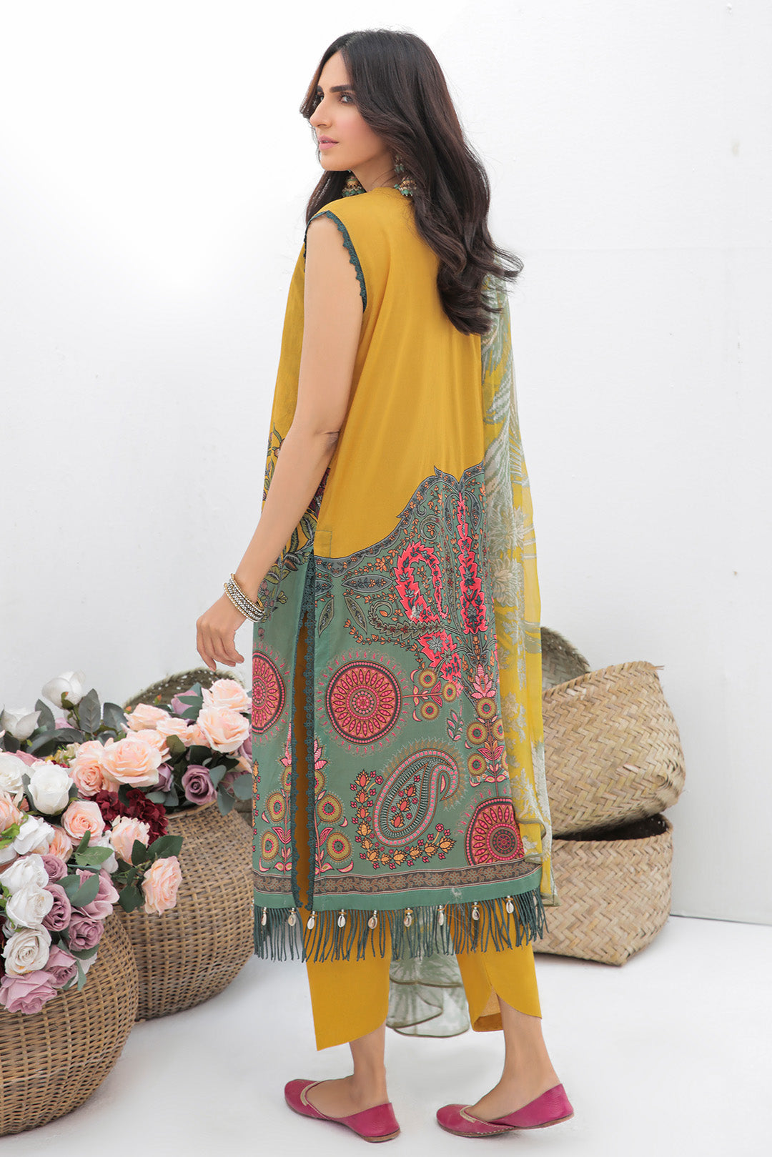 2 Piece - Digital Printed Lawn Suit U0405 (SO)