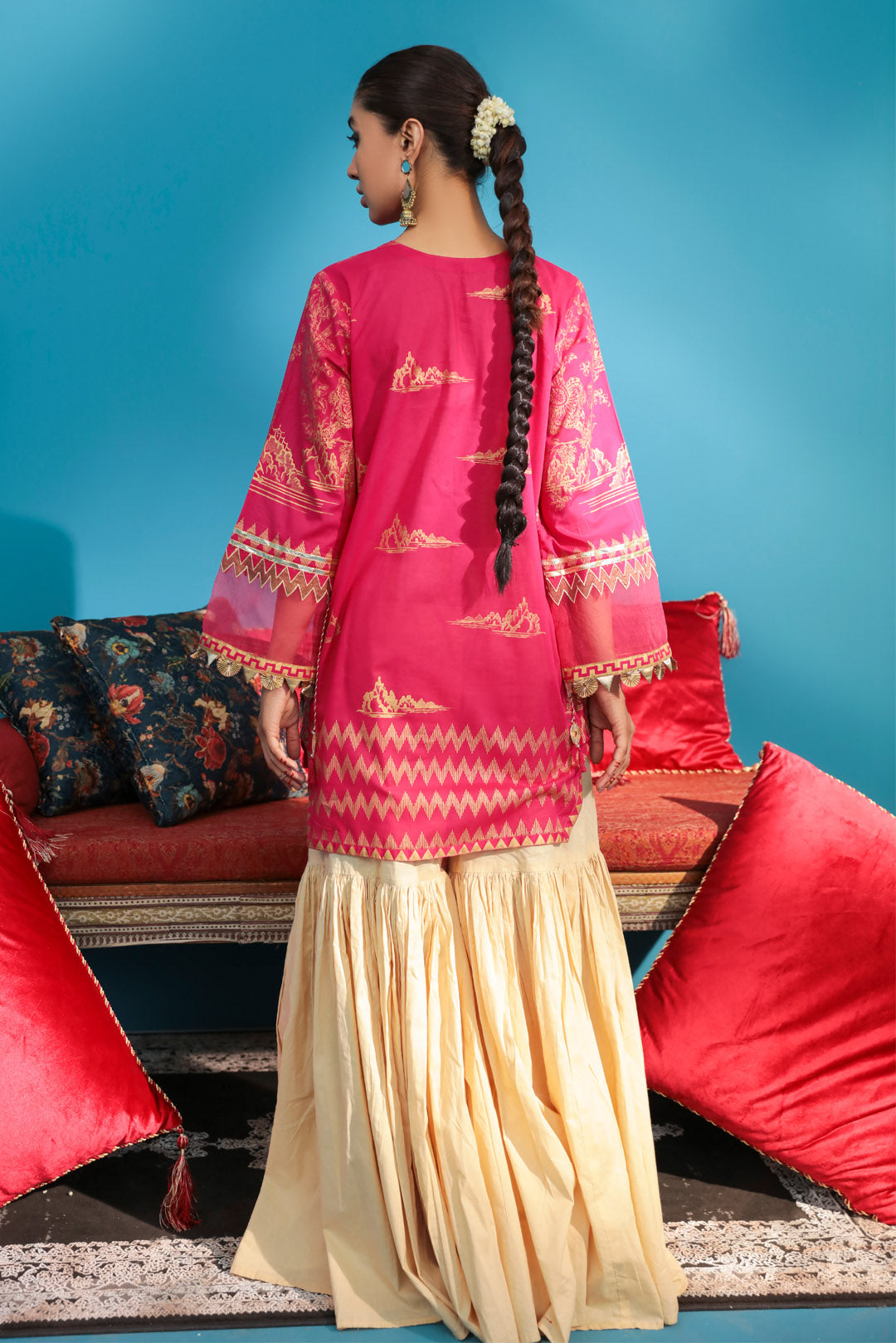 Single Shirt Lawn Paste Print U2150A