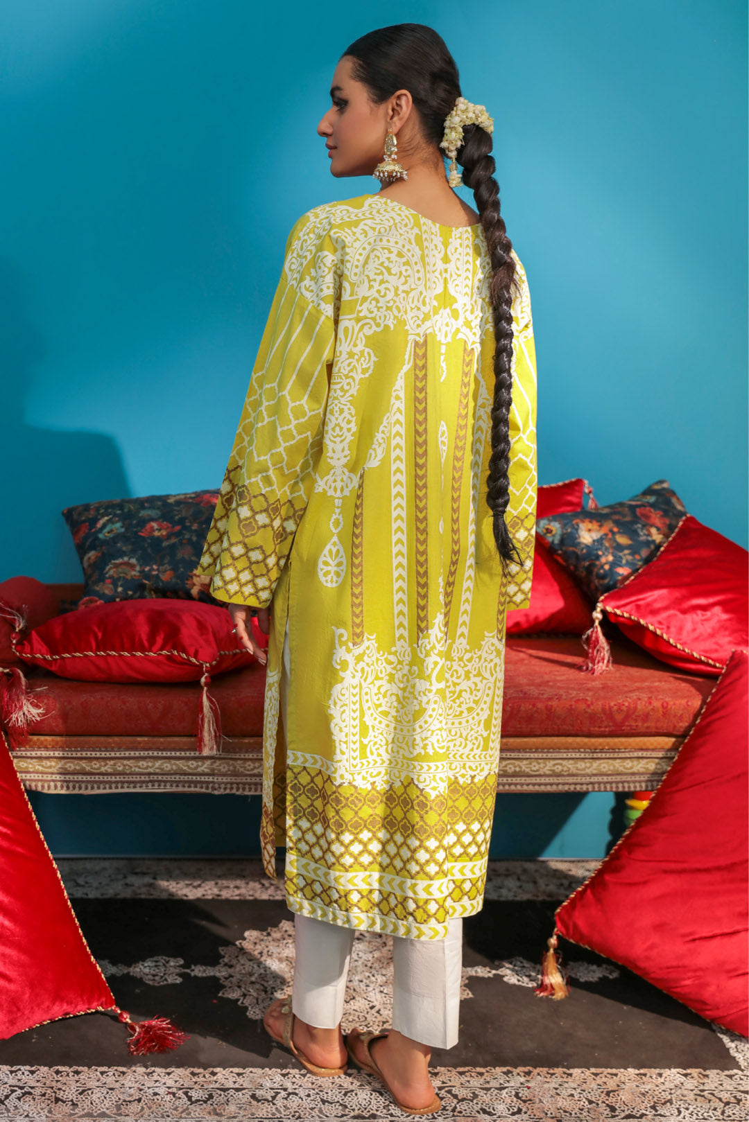 Single Shirt Lawn Paste Print U2152A