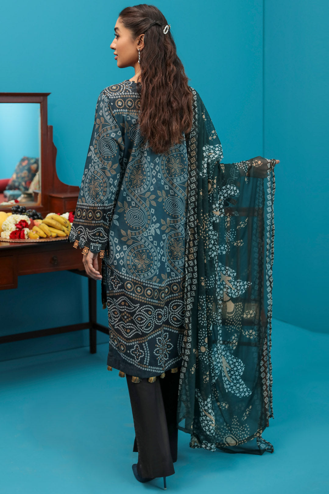 3PC Digital Texture Lawn U2164