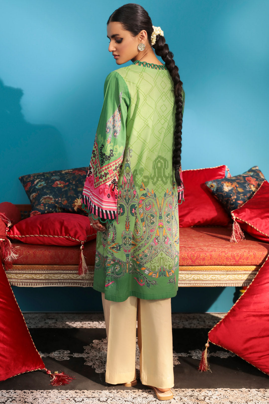 2PC Lawn Embroidery - Trouser U2394A