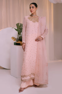 3 Piece - Embellished Chiffon Suit LFP1130