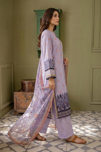 3 Piece - Embroidered Digital Printed Lawn Suit P001238