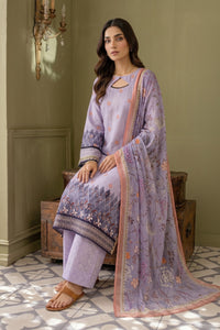 3 Piece - Embroidered Digital Printed Lawn Suit P001238