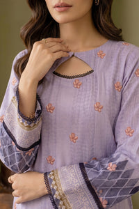 3 Piece - Embroidered Digital Printed Lawn Suit P001238