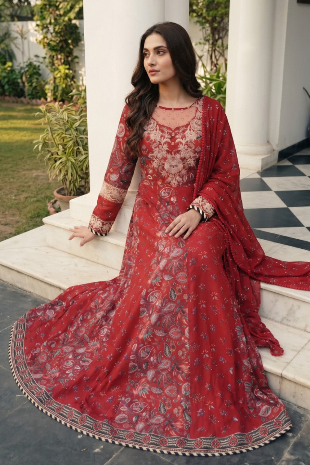 sachin and babi light blue dress Buy Lawn Dresses for Women Online in Pakistan – Shisscollection
