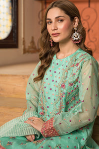 3 Piece - Dyed Embroidered Organza Suit L0583 (SO)
