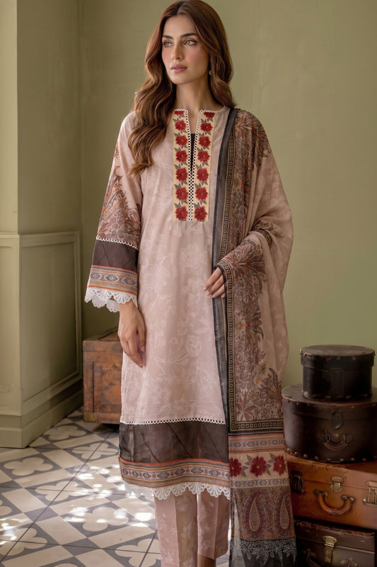 2 Piece - Digital Printed Lawn Suit P001184