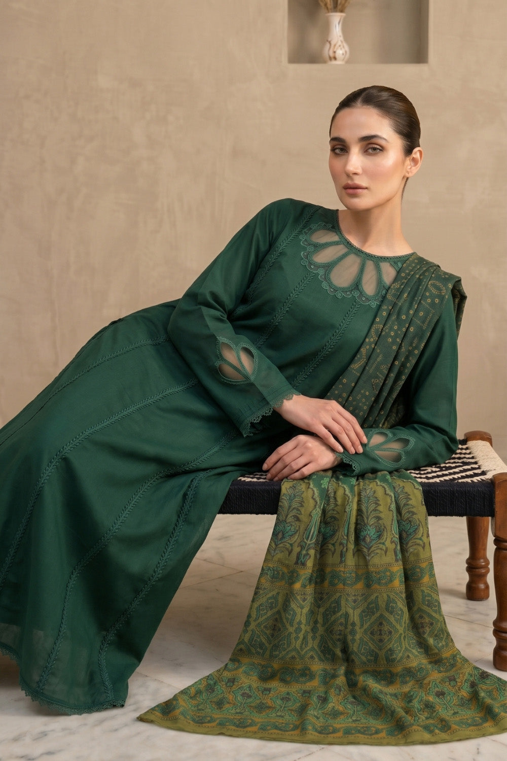 2 Piece - Embroidered Lawn Suit P001241