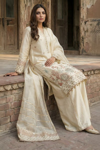 3 Piece - Premium Pure Silk Embroidered Suit LFP1149