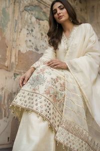 3 Piece - Premium Pure Silk Embroidered Suit LFP1149