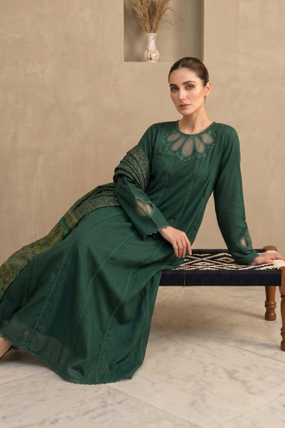 2 Piece - Embroidered Lawn Suit P001241