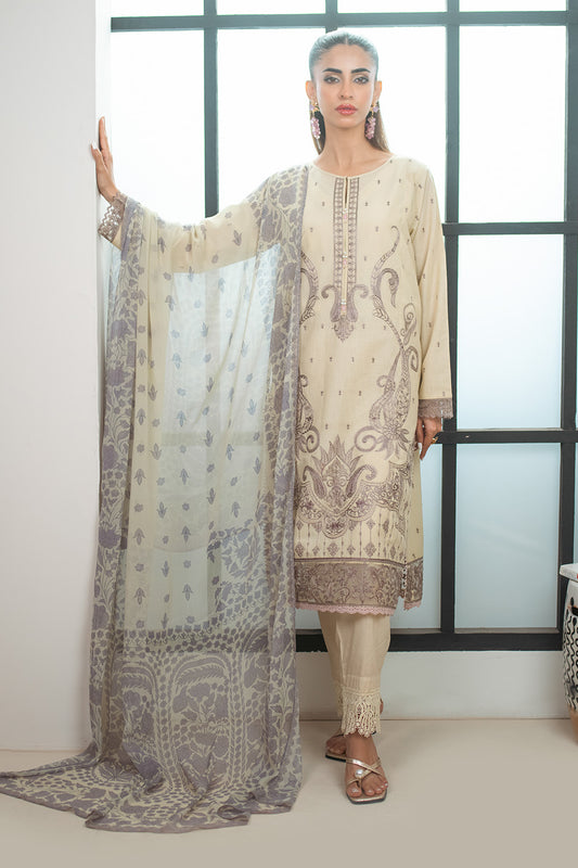 2 Piece - Embroidered Lawn Suit P001162