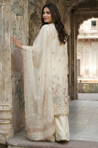 3 Piece - Premium Pure Silk Embroidered Suit LFP1149