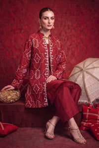 2 Piece - Embellished Korean Silk Suit LFP1180