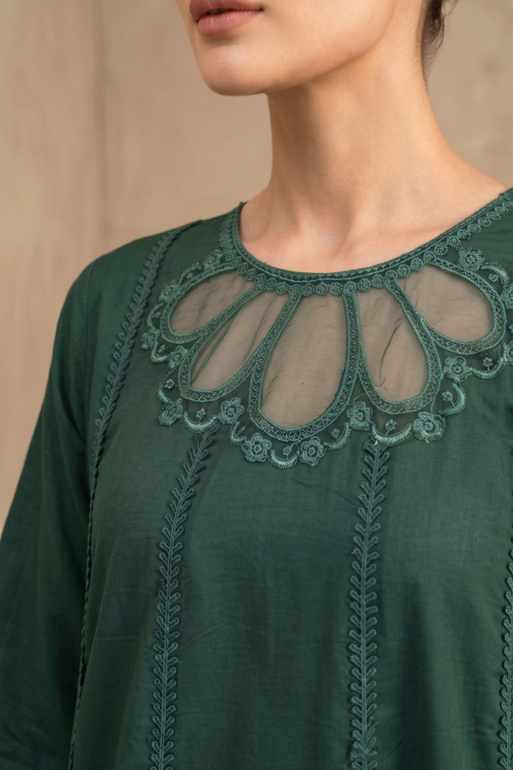 2 Piece - Embroidered Lawn Suit P001241