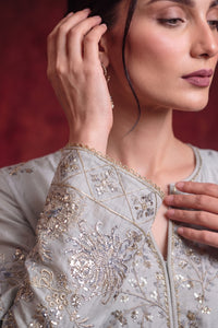 3 Piece - Premium Pure Tussar Silk Embroidered Suit LFP1170