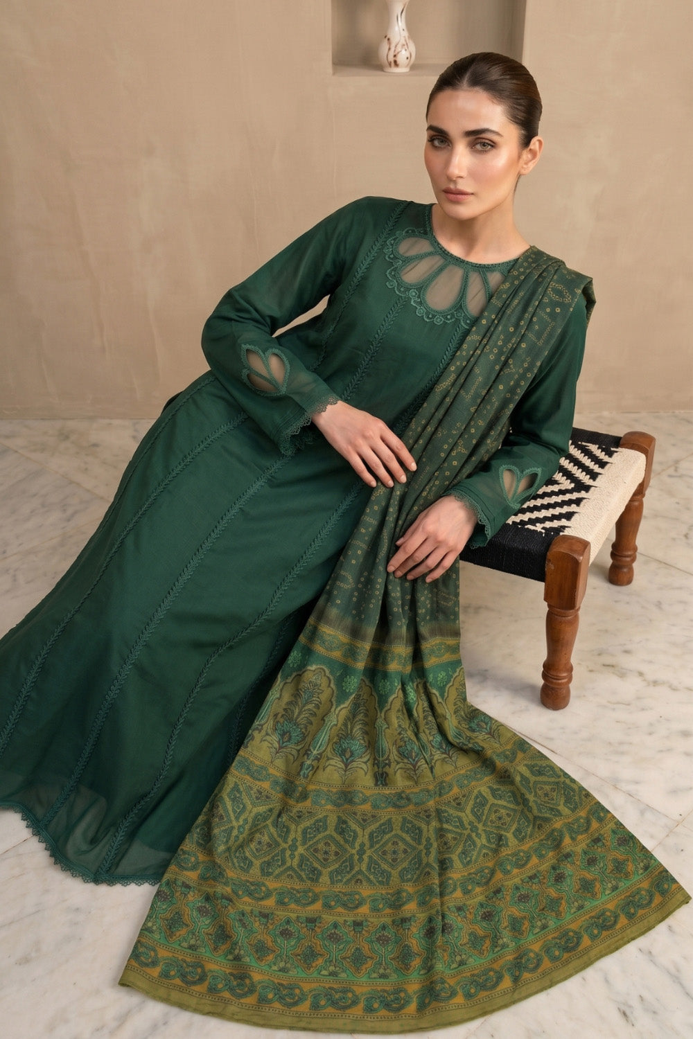 2 Piece - Embroidered Lawn Suit P001241