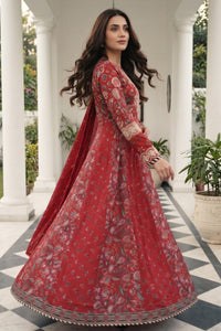 2 Piece - Embroidered Digital Printed Lawn Suit P001230