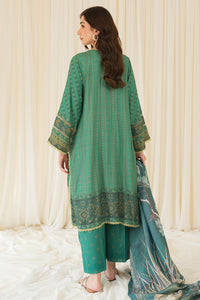 3 Piece - Embroidered Khaddar Suit U0997A (SO)