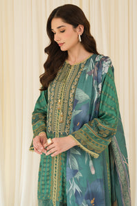 3 Piece - Embroidered Khaddar Suit U0997A (SO)