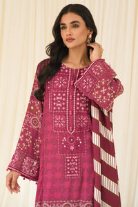 2 Piece - Embroidered Linen Suit PB921C