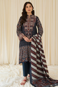2 Piece - Embroidered Linen Suit PB921D