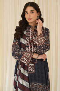 2 Piece - Embroidered Linen Suit PB921D