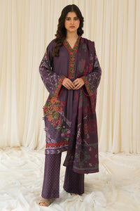 3 Piece - Embroidered Khaddar Suit U1001A (SO)