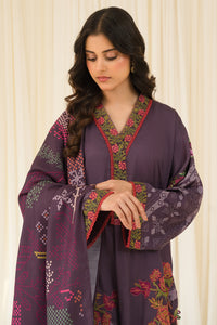 3 Piece - Embroidered Khaddar Suit U1001A (SO)