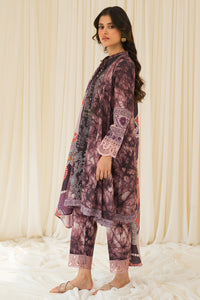 3 Piece - Embroidered Digital Printed Khaddar Suit U0995A (SO)