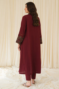 2 Piece - Embroidered Slub Khaddar Suit P0880 (SO)